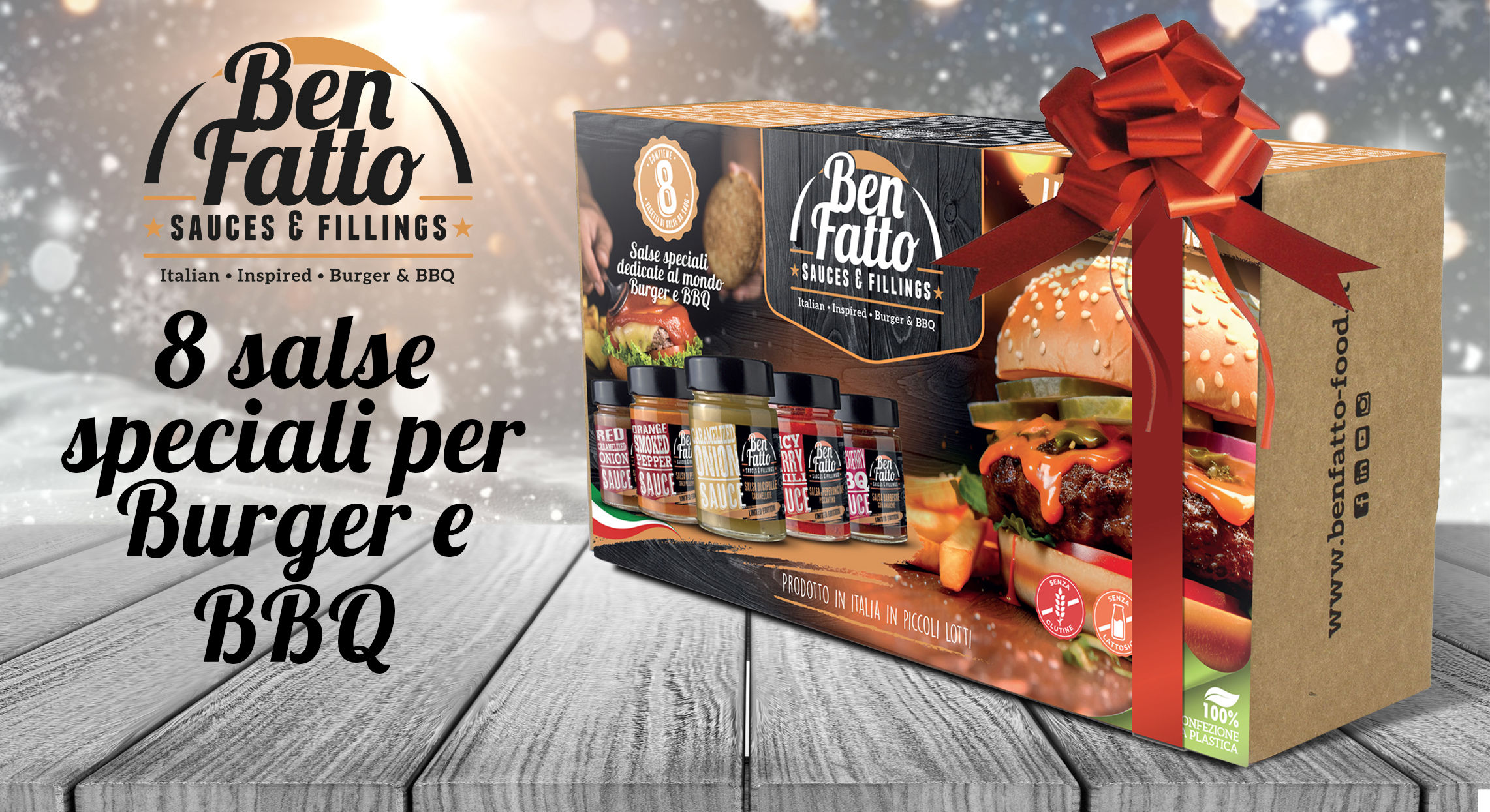 scatola regalo 8 salse Benfatto